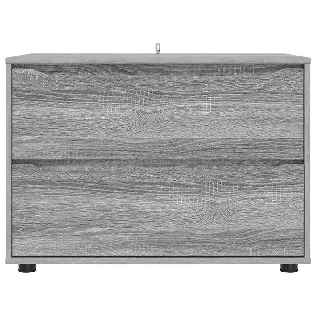 Opbergkast Grijs Sonoma 80 x 48 x 57 cm Bewerkt hout