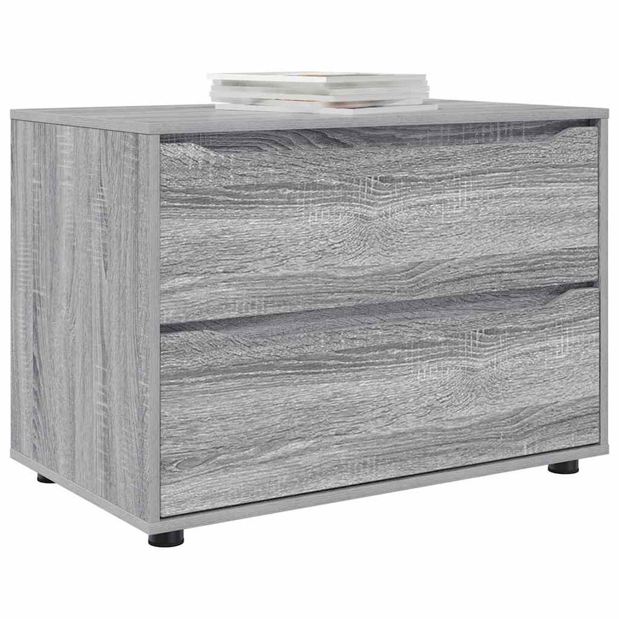 Opbergkast Grijs Sonoma 80 x 48 x 57 cm Bewerkt hout