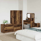 Opbergkast 80x48x57 cm oud hout
