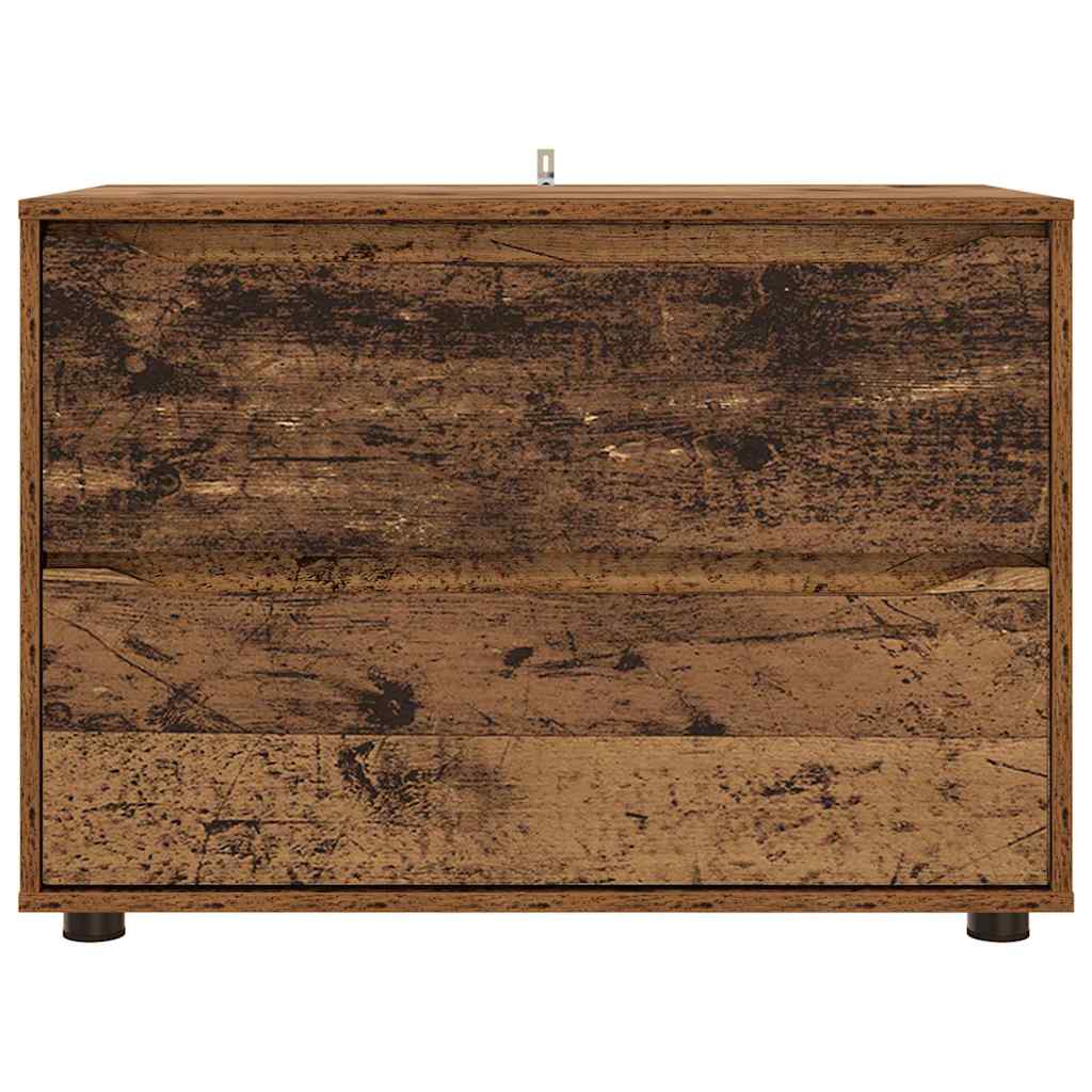 Opbergkast Oud Hout 80 x 48 x 57 cm Bewerkt hout