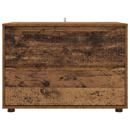 Opbergkast Oud Hout 80 x 48 x 57 cm Bewerkt hout