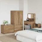 Opbergkast Artisan Eiken 80 x 48 x 57 cm Bewerkt hout