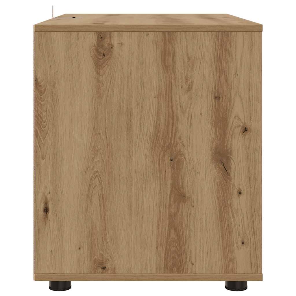 Opbergkast Artisan Eiken 80 x 48 x 57 cm Bewerkt hout