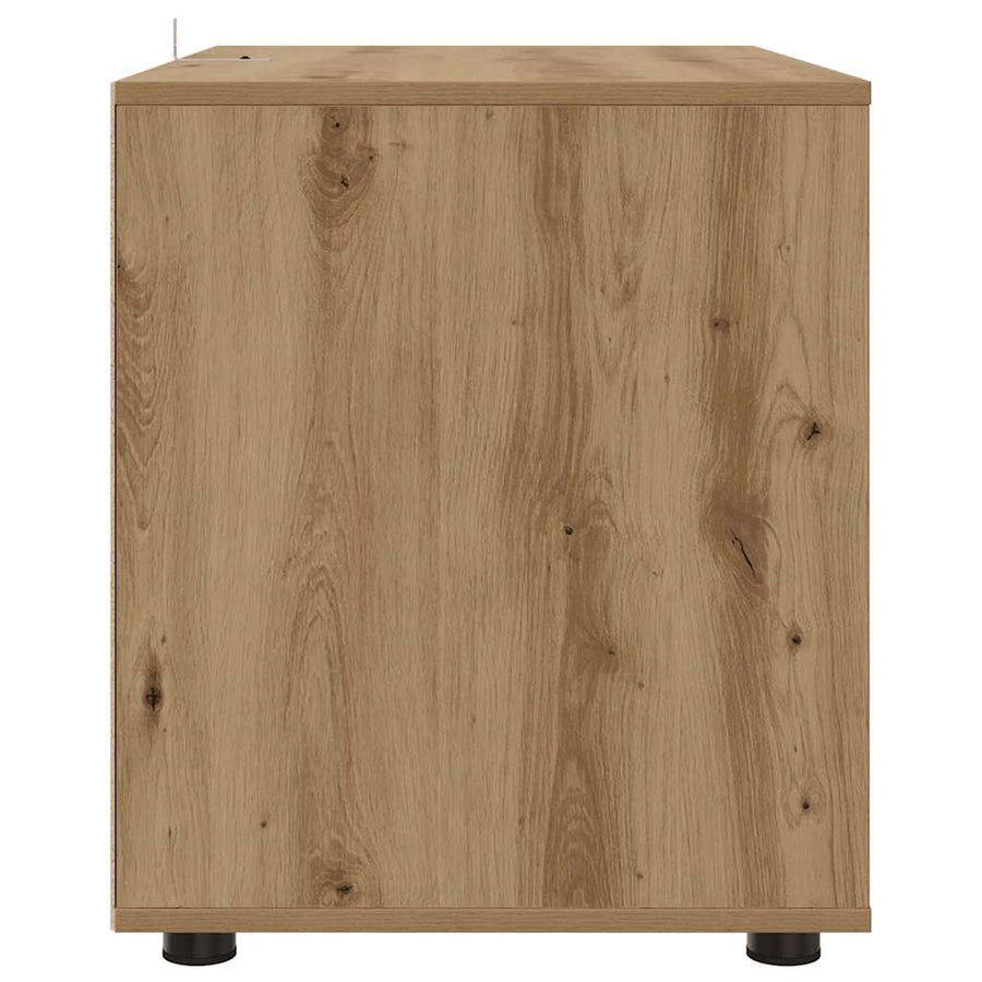 Opbergkast Artisan Eiken 80 x 48 x 57 cm Bewerkt hout