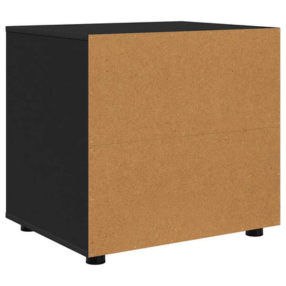 Opbergkast Zwart 60 x 48 x 57 cm Bewerkt hout