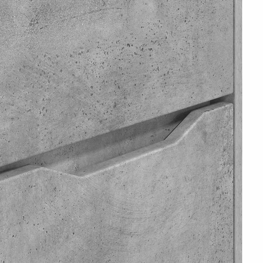 Opbergkast Beton Grijs 60 x 48 x 57 cm Bewerkt hout