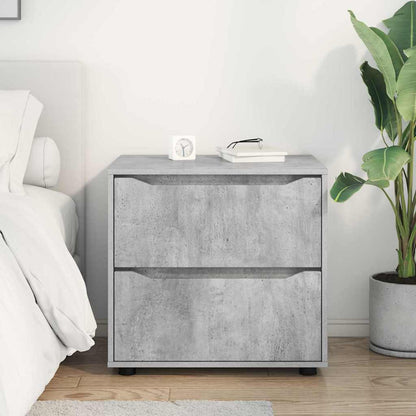 Opbergkast Beton Grijs 60 x 48 x 57 cm Bewerkt hout