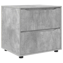 Opbergkast Beton Grijs 60 x 48 x 57 cm Bewerkt hout