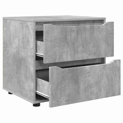 Opbergkast Beton Grijs 60 x 48 x 57 cm Bewerkt hout