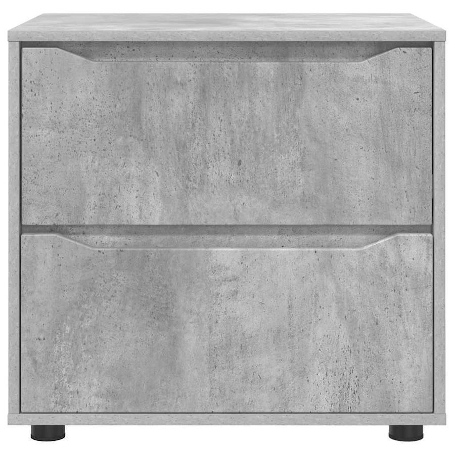 Opbergkast Beton Grijs 60 x 48 x 57 cm Bewerkt hout