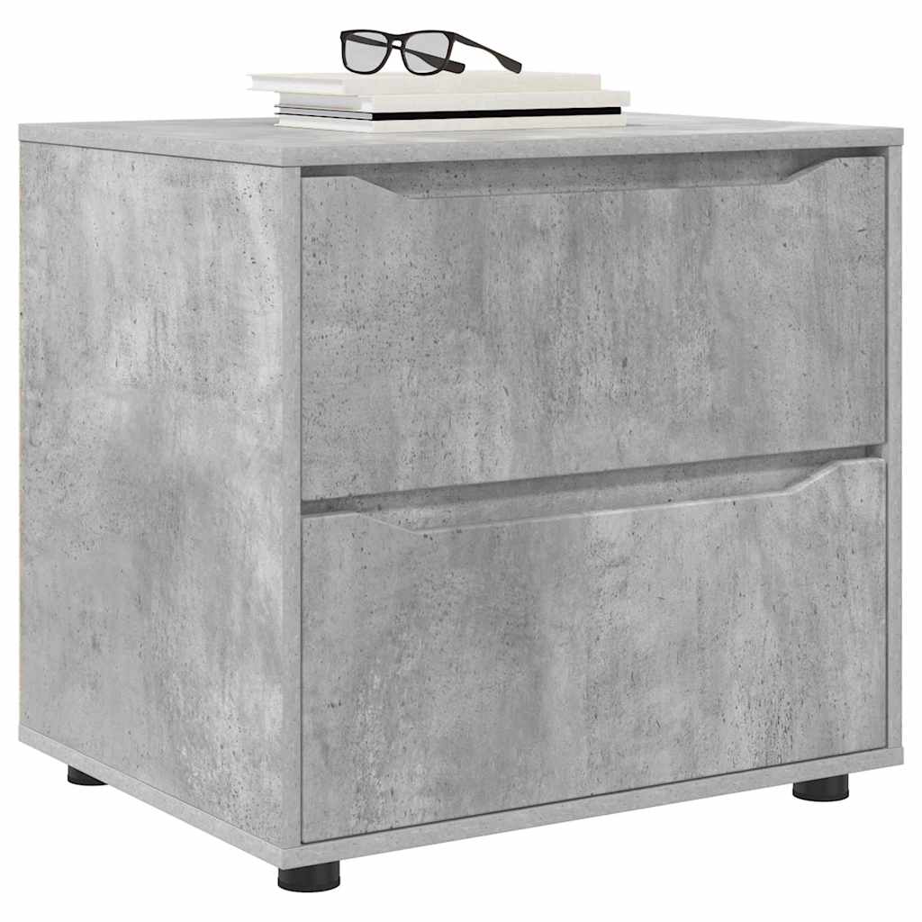 Opbergkast Beton Grijs 60 x 48 x 57 cm Bewerkt hout