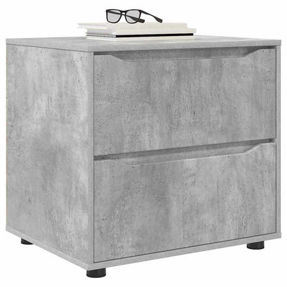 Opbergkast Beton Grijs 60 x 48 x 57 cm Bewerkt hout