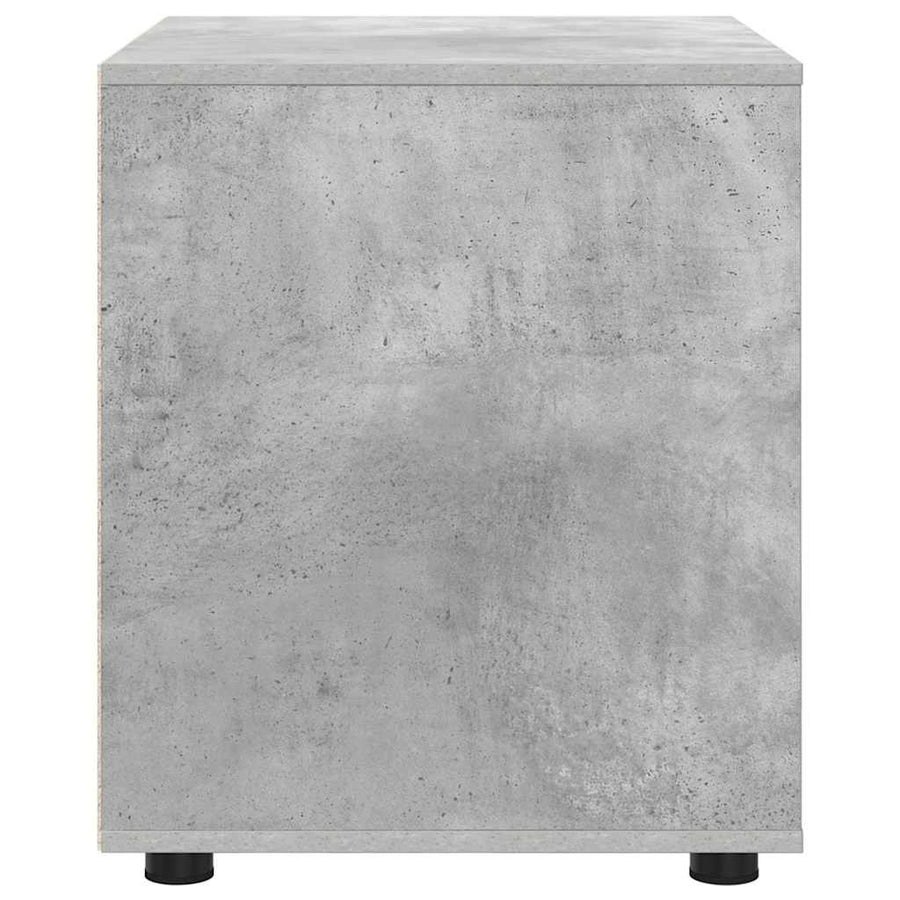 Opbergkast Beton Grijs 60 x 48 x 57 cm Bewerkt hout