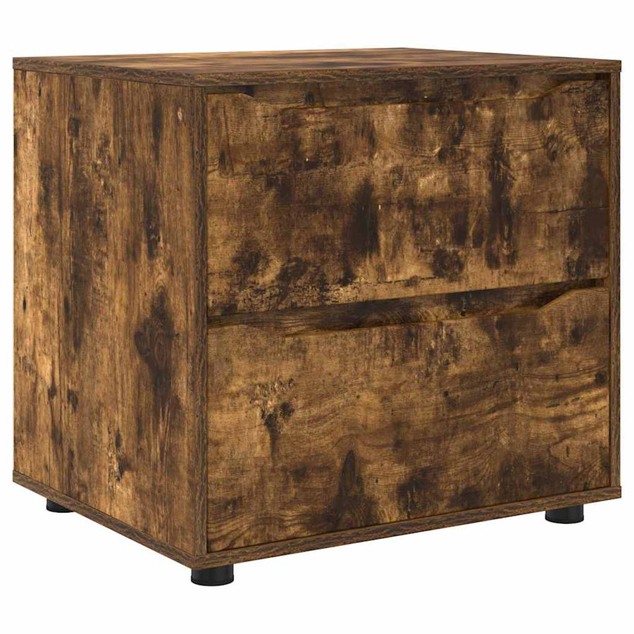 Opbergkast Gerookt eiken 60 x 48 x 57 cm Bewerkt hout