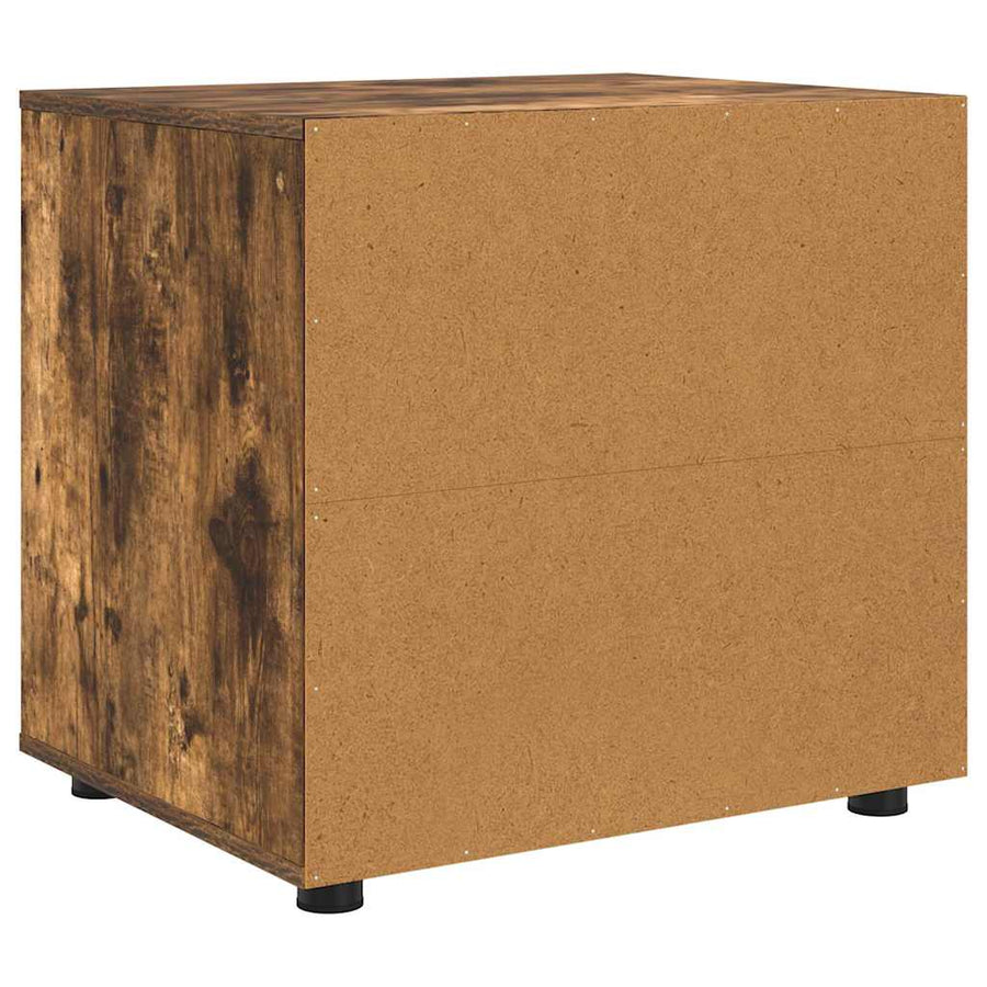 Opbergkast Gerookt eiken 60 x 48 x 57 cm Bewerkt hout