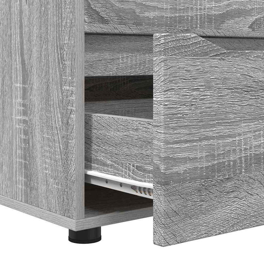 Opbergkast Grijs Sonoma 60 x 48 x 57 cm Bewerkt hout