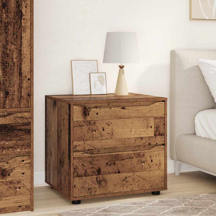 Opbergkast Oud Hout 60 x 48 x 57 cm Bewerkt hout