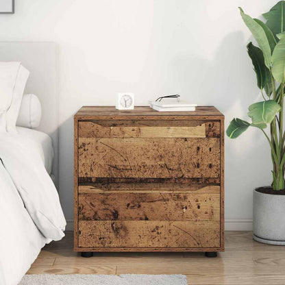 Opbergkast Oud Hout 60 x 48 x 57 cm Bewerkt hout