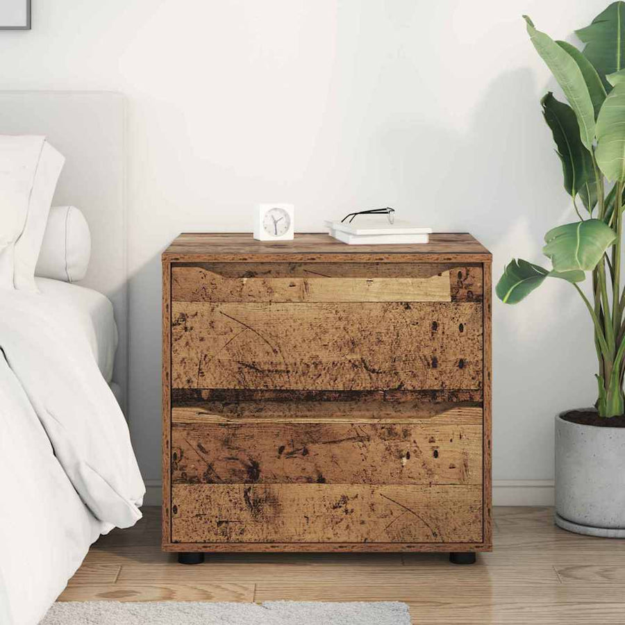 Opbergkast Oud Hout 60 x 48 x 57 cm Bewerkt hout