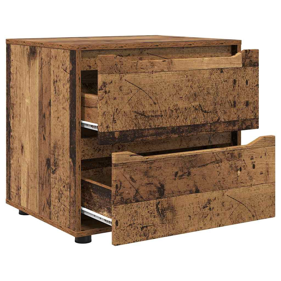 Opbergkast Oud Hout 60 x 48 x 57 cm Bewerkt hout