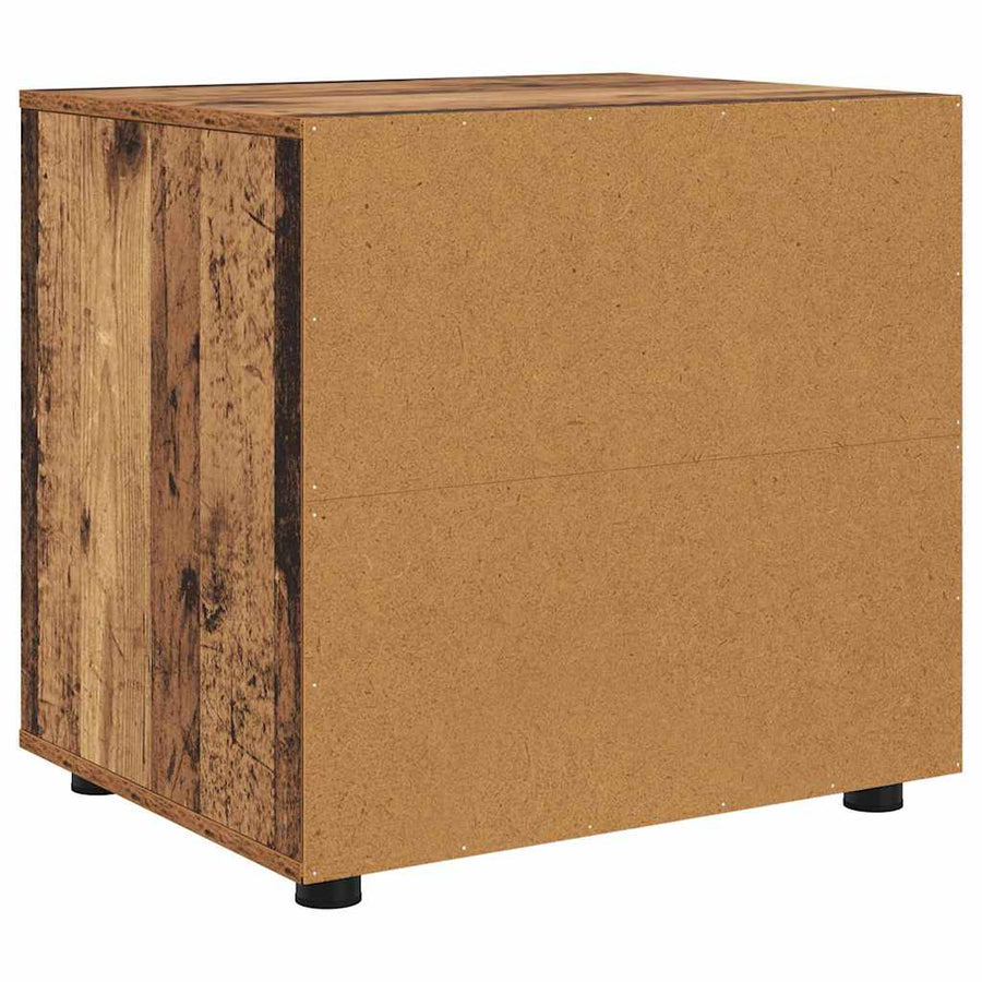 Opbergkast Oud Hout 60 x 48 x 57 cm Bewerkt hout