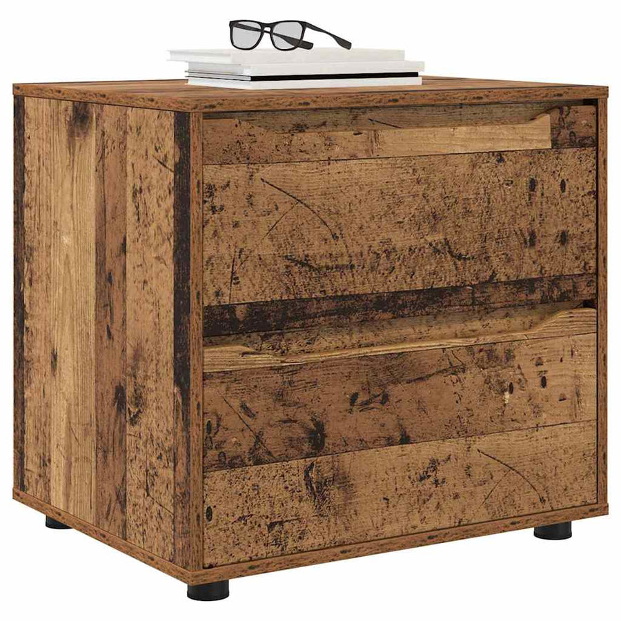 Opbergkast Oud Hout 60 x 48 x 57 cm Bewerkt hout