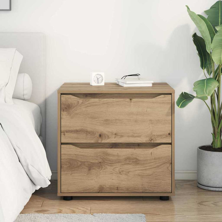 Opbergkast Artisan Eiken 60 x 48 x 57 cm Bewerkt hout
