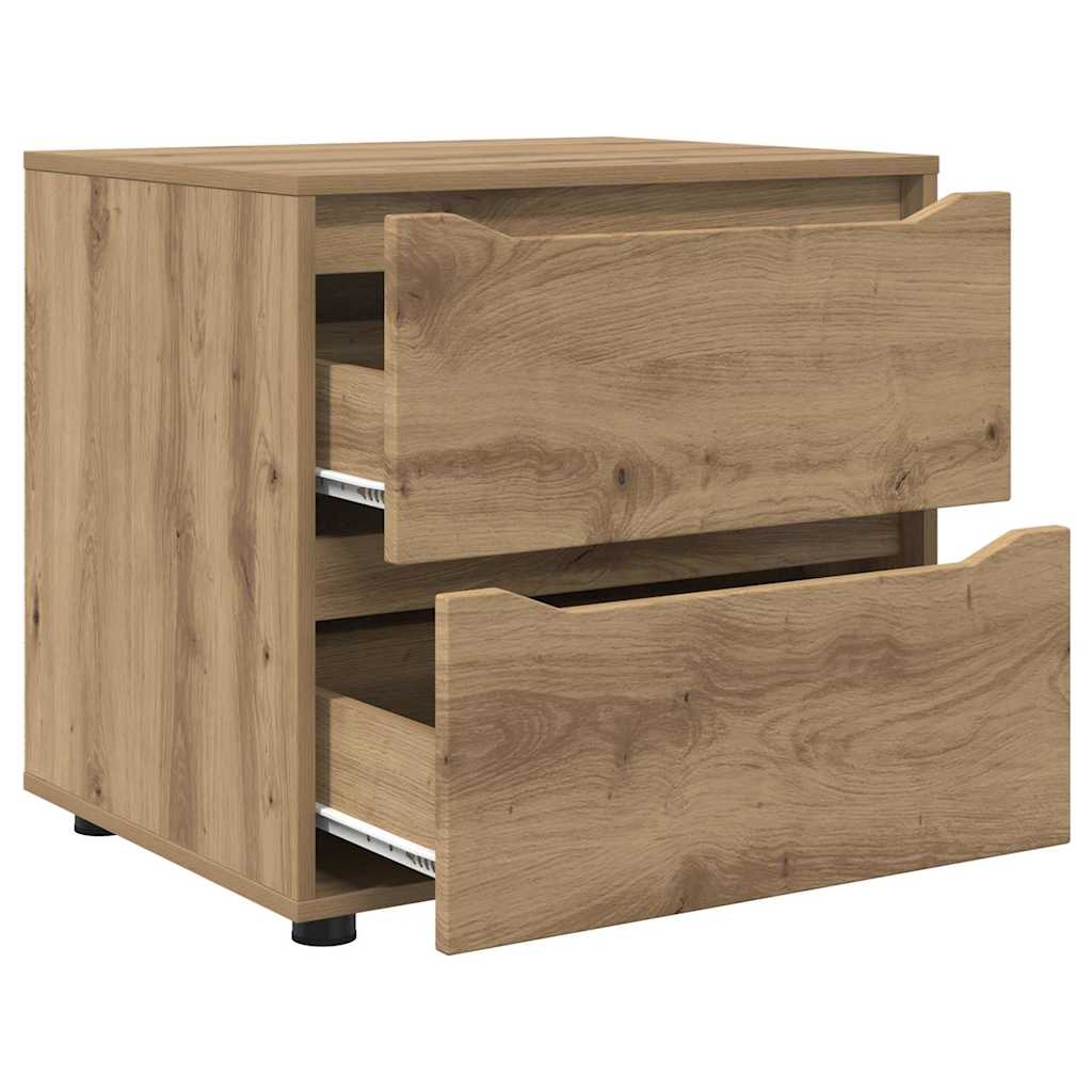 Opbergkast Artisan Eiken 60 x 48 x 57 cm Bewerkt hout