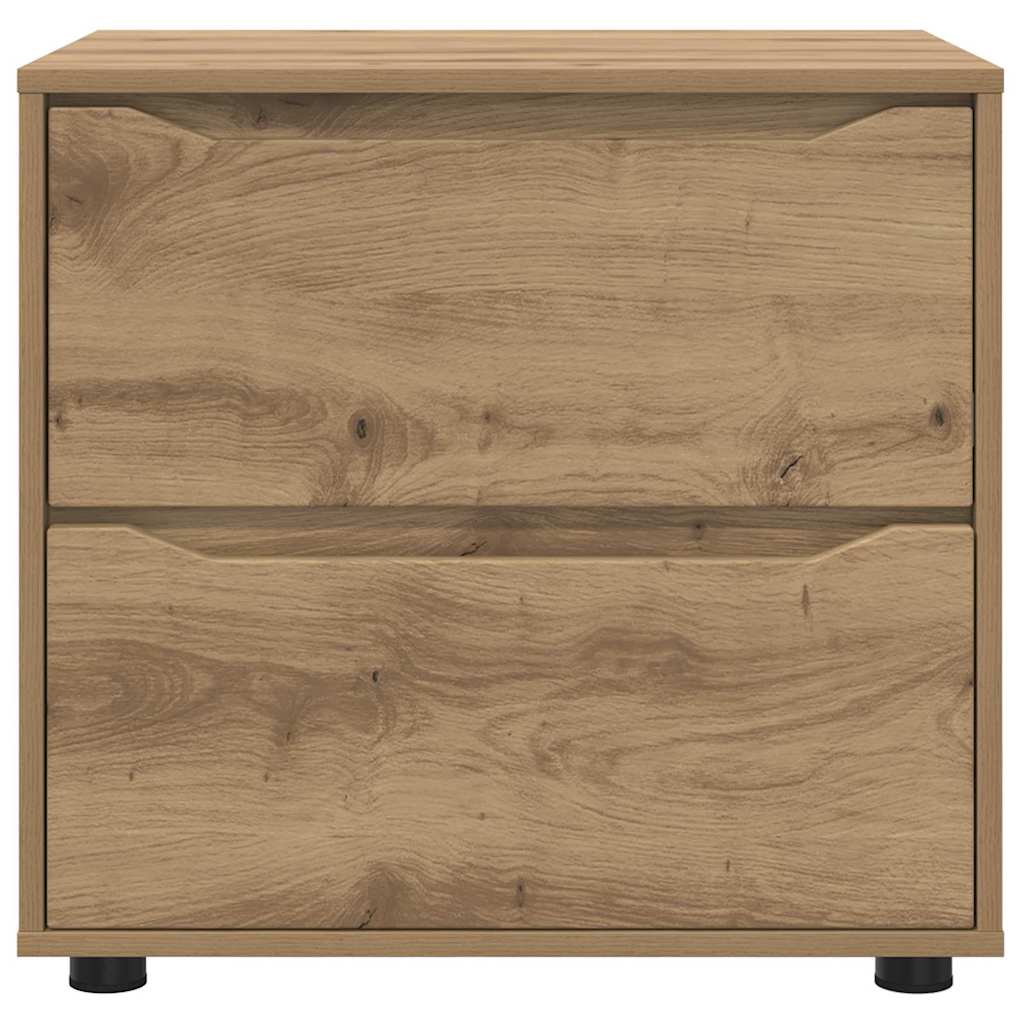 Opbergkast Artisan Eiken 60 x 48 x 57 cm Bewerkt hout