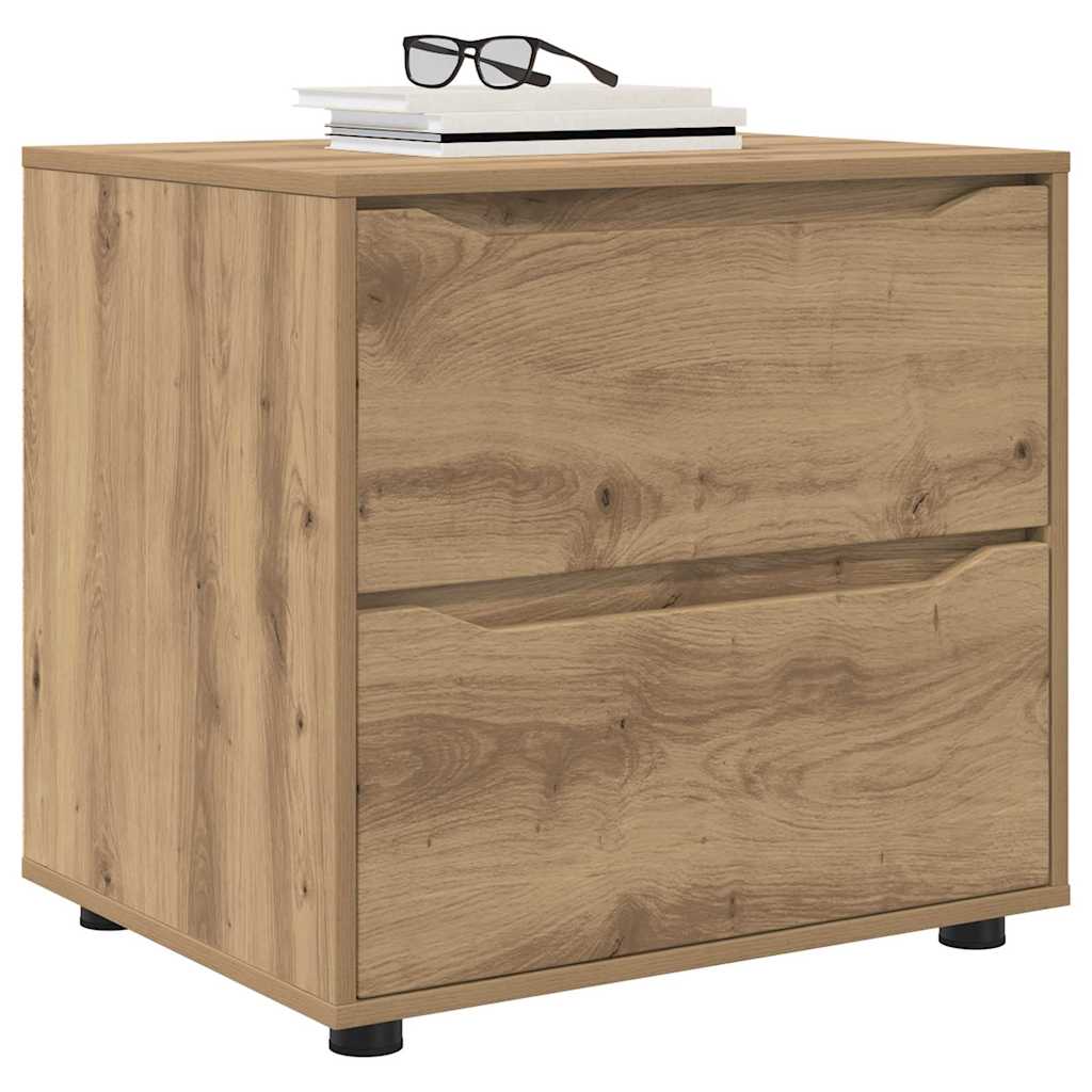 Opbergkast Artisan Eiken 60 x 48 x 57 cm Bewerkt hout