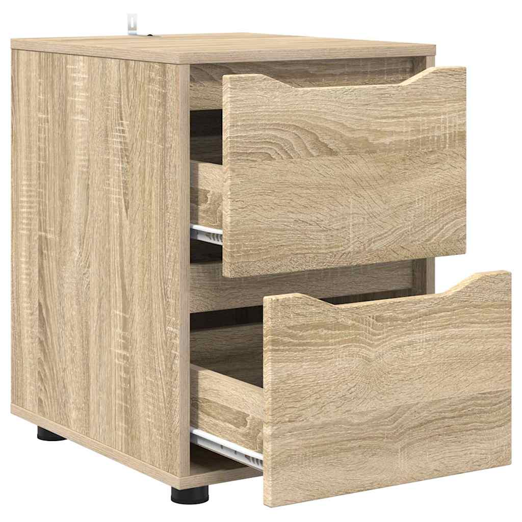 Opbergkast Sonoma Eiken 40 x 48 x 57 cm Bewerkt hout