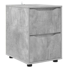 Opbergkast Beton Grijs 40 x 48 x 57 cm Bewerkt hout