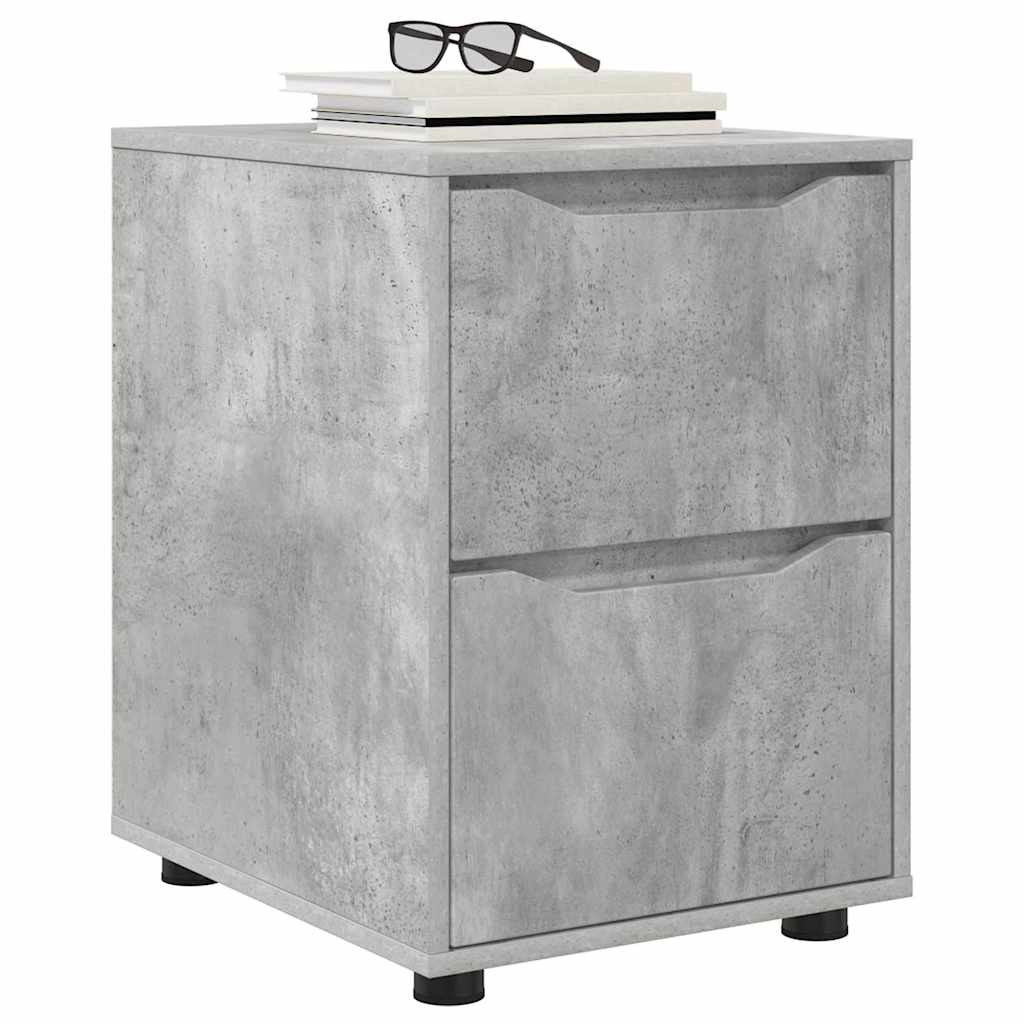 Opbergkast Beton Grijs 40 x 48 x 57 cm Bewerkt hout