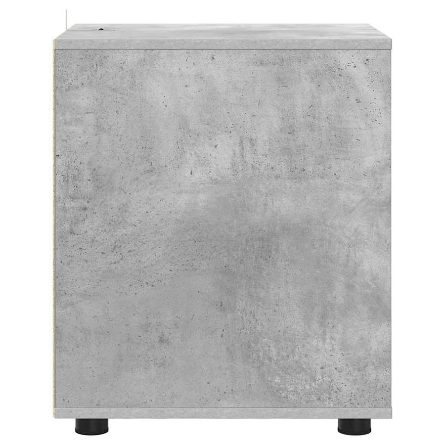 Opbergkast Beton Grijs 40 x 48 x 57 cm Bewerkt hout