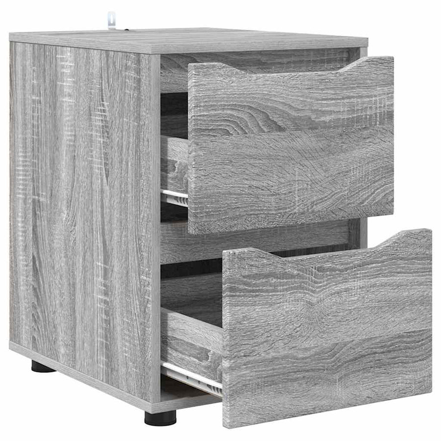 Opbergkast Grijs Sonoma 40 x 48 x 57 cm Bewerkt hout
