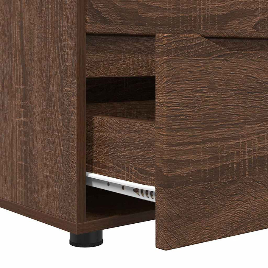 Opbergkast Bruin Eiken 40 x 48 x 57 cm Bewerkt hout