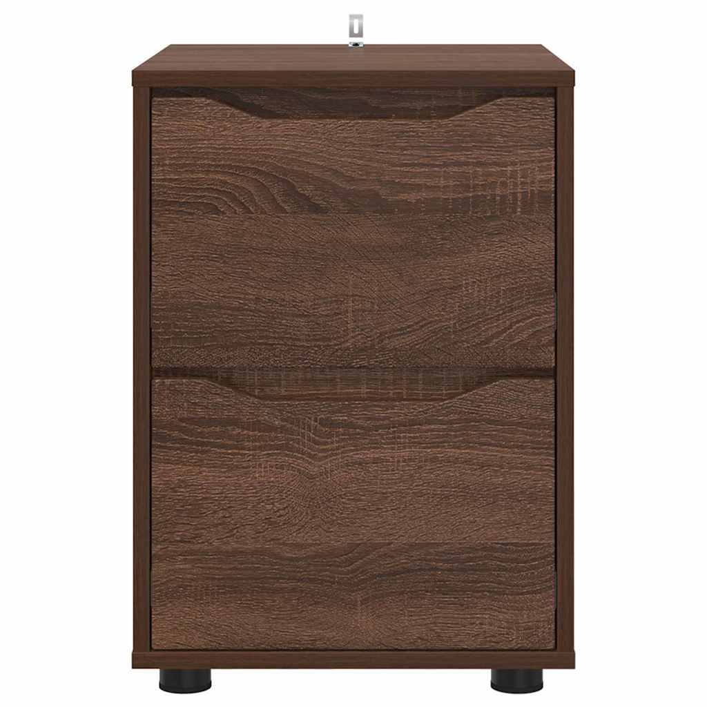 Opbergkast Bruin Eiken 40 x 48 x 57 cm Bewerkt hout