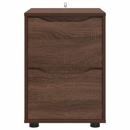 Opbergkast Bruin Eiken 40 x 48 x 57 cm Bewerkt hout
