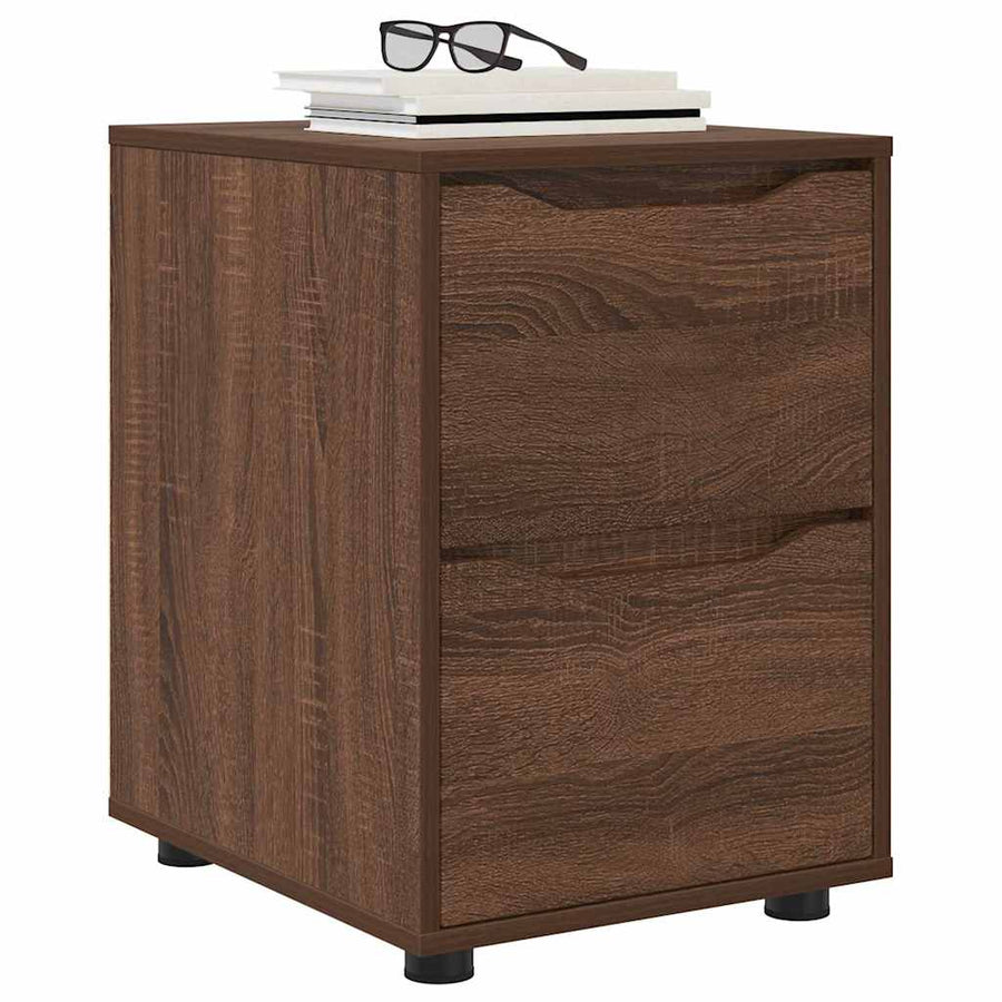 Opbergkast Bruin Eiken 40 x 48 x 57 cm Bewerkt hout