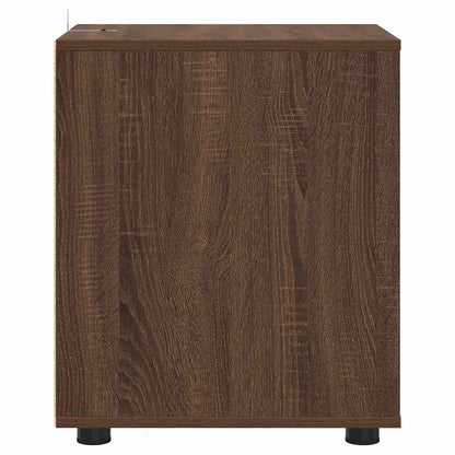 Opbergkast Bruin Eiken 40 x 48 x 57 cm Bewerkt hout