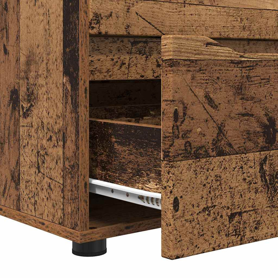Opbergkast Oud Hout 40 x 48 x 57 cm Bewerkt hout