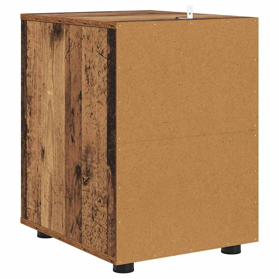 Opbergkast Oud Hout 40 x 48 x 57 cm Bewerkt hout