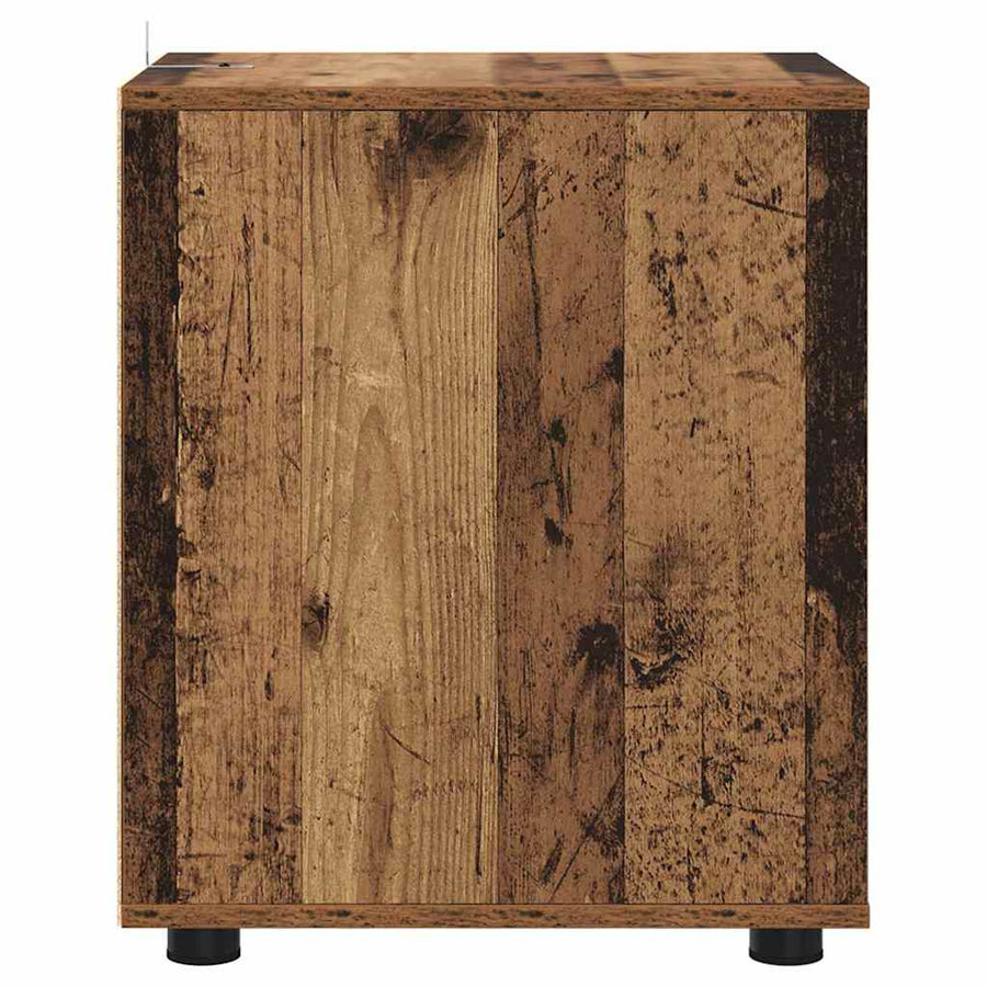 Opbergkast Oud Hout 40 x 48 x 57 cm Bewerkt hout