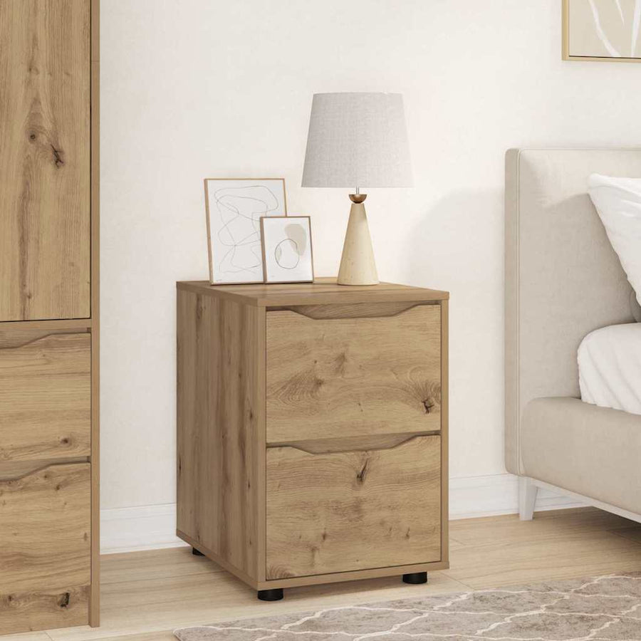 Opbergkast Artisan Eiken 40 x 48 x 57 cm Bewerkt hout