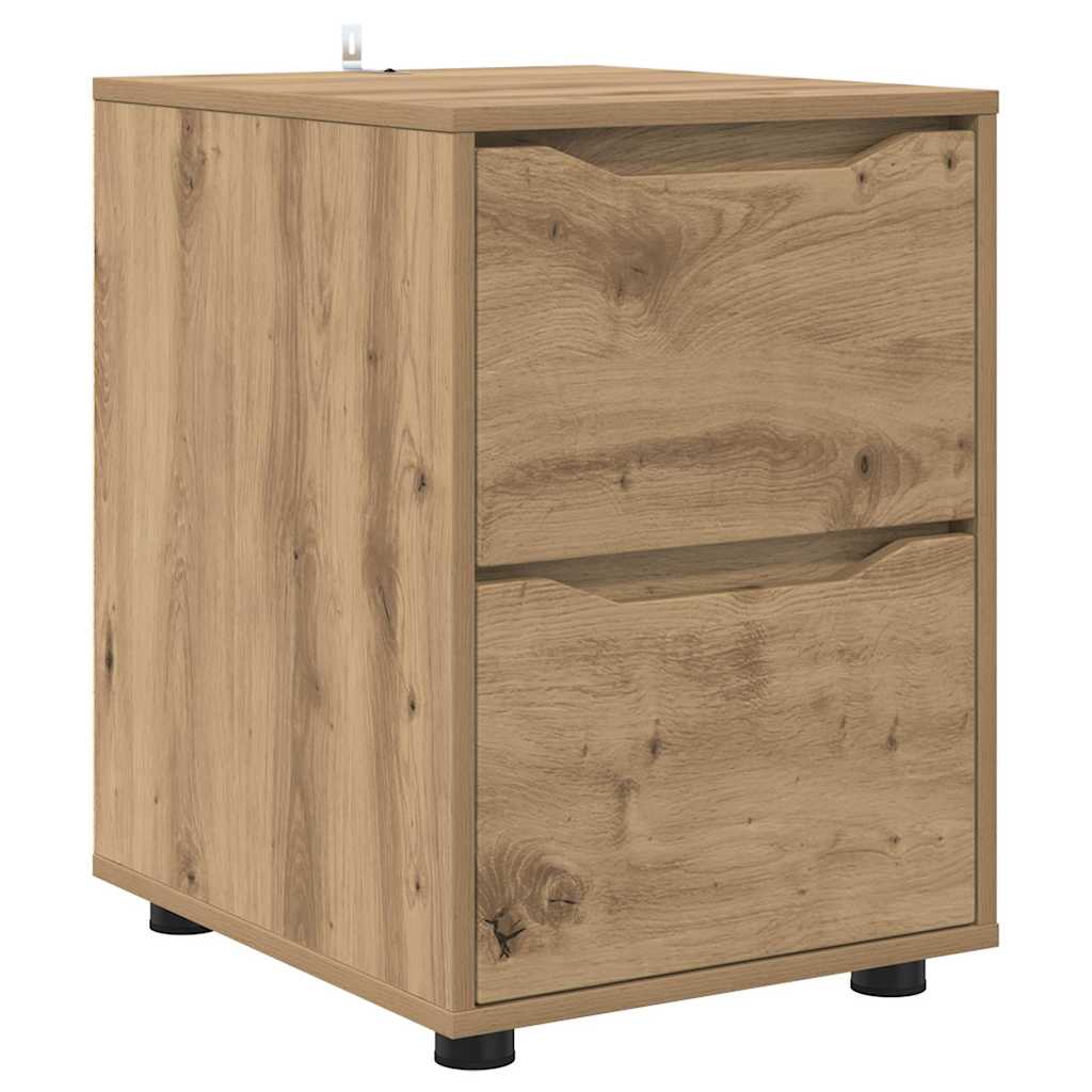 Opbergkast Artisan Eiken 40 x 48 x 57 cm Bewerkt hout