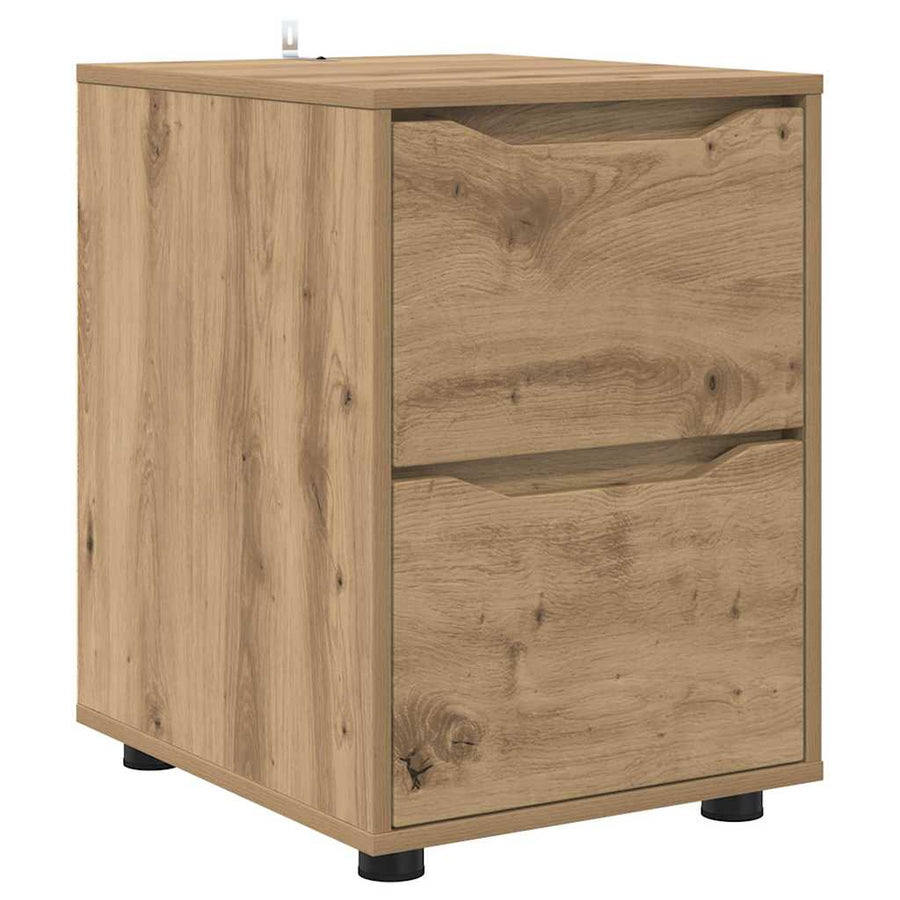 Opbergkast Artisan Eiken 40 x 48 x 57 cm Bewerkt hout