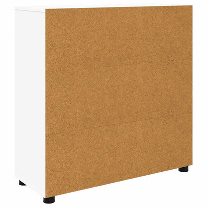 Opbergkast Wit 80 x 31 x 81 cm Bewerkt hout