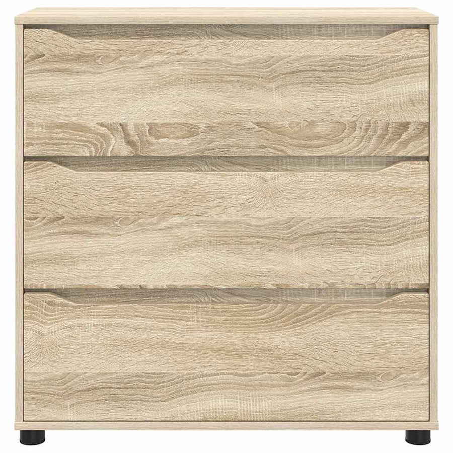 Opbergkast Sonoma Eiken 80 x 31 x 81 cm Bewerkt hout
