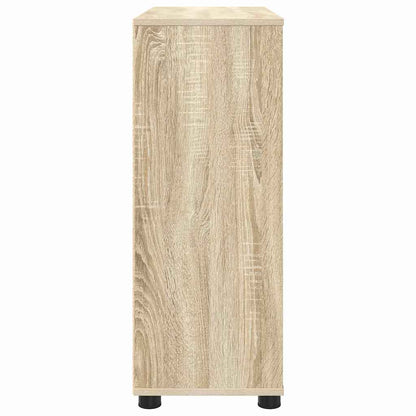 Opbergkast Sonoma Eiken 80 x 31 x 81 cm Bewerkt hout
