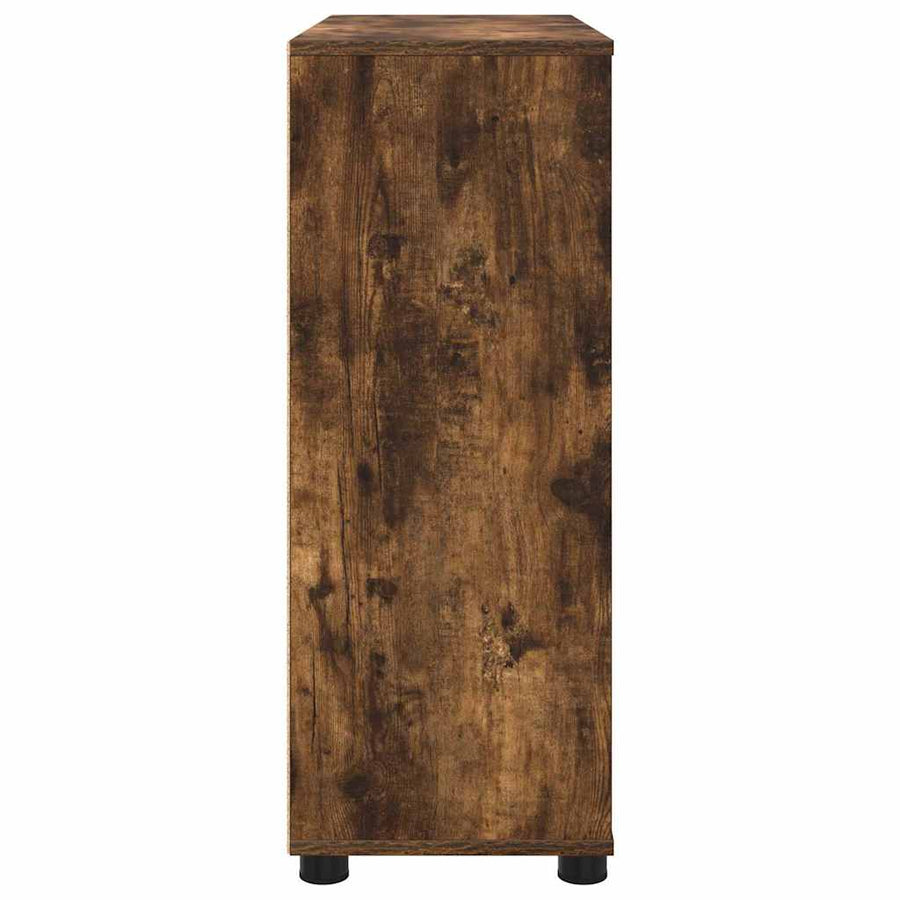 Opbergkast Gerookt eiken 80 x 31 x 81 cm Bewerkt hout